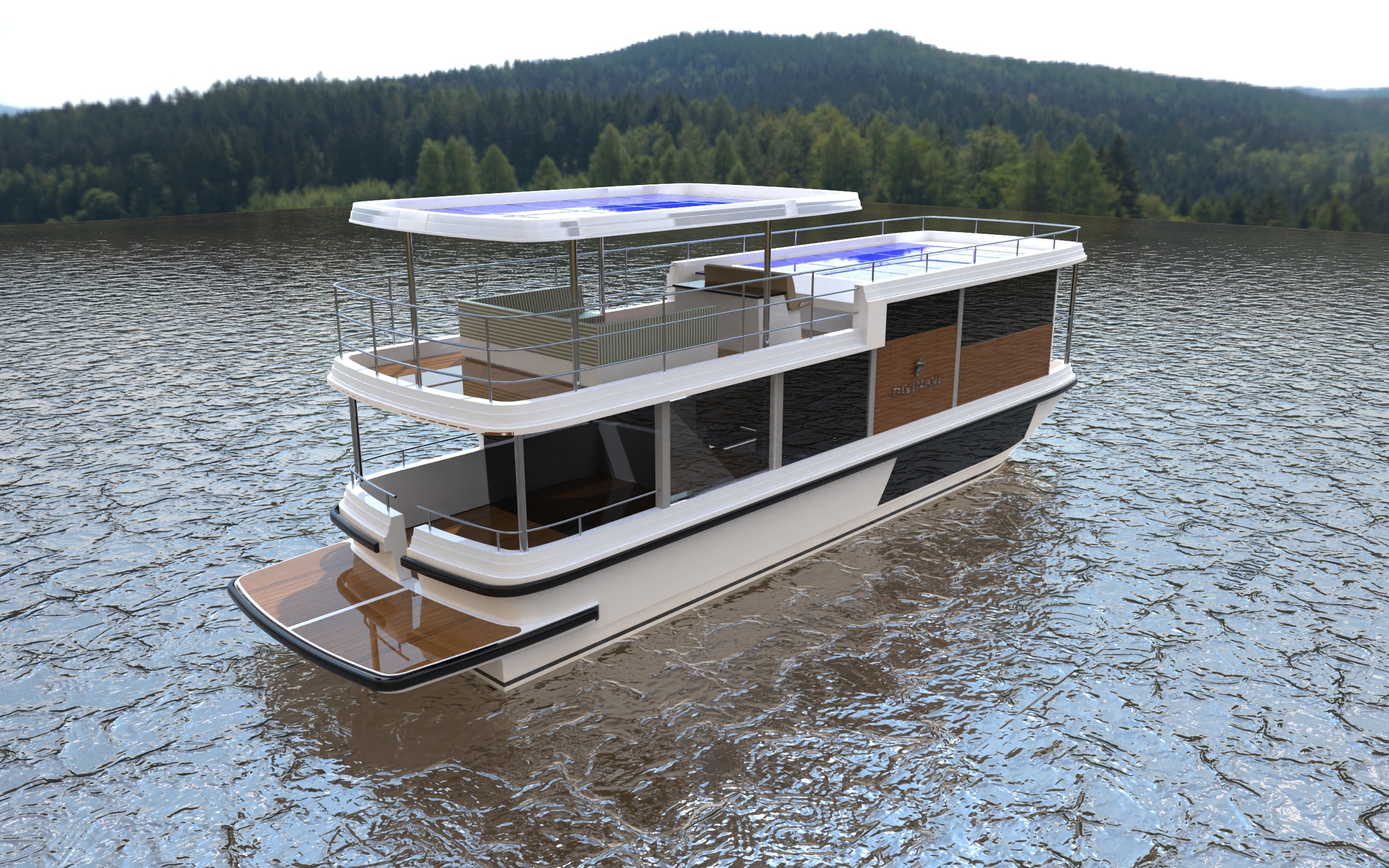 DiviNavi M-1542 SL Houseboat