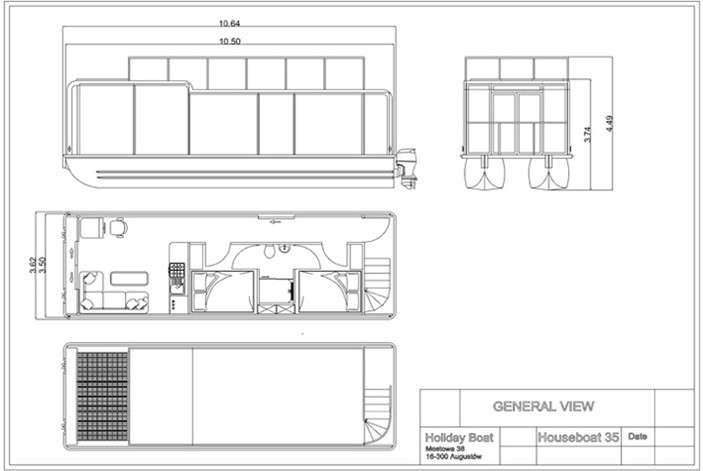 Houseboat HB 35