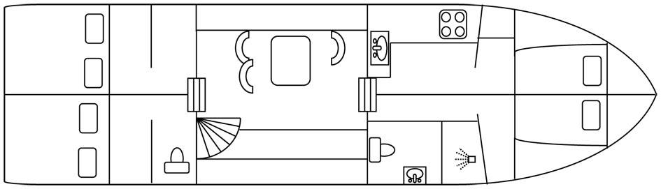 Koopmans 14.00 Deckhouse