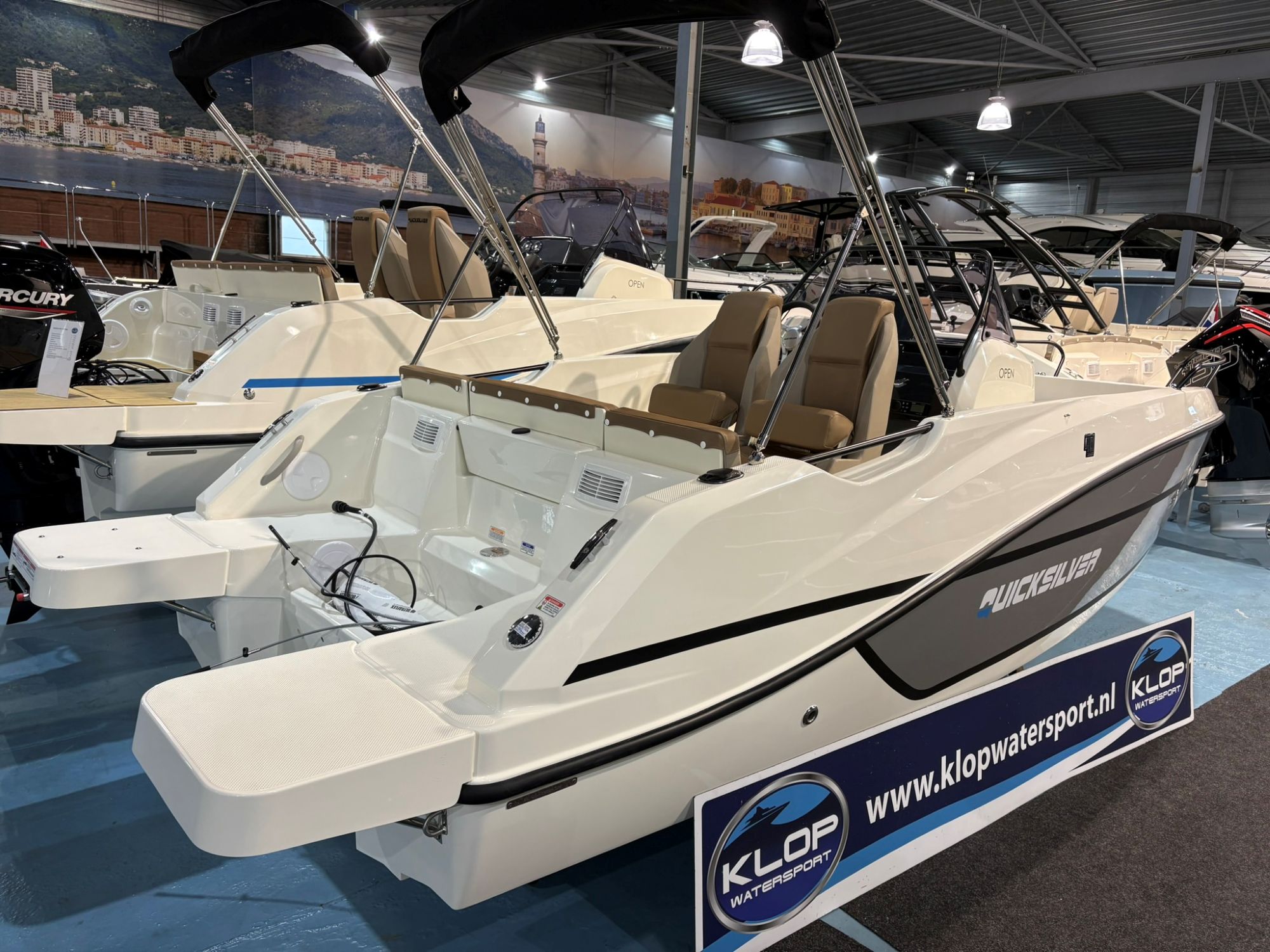 Quicksilver 555 Activ Open met Mercury 115 pk - Komt binnen!