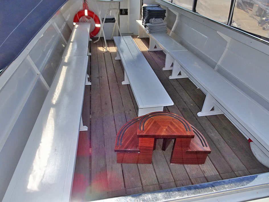 Open Rondvaartboot 35 gasten