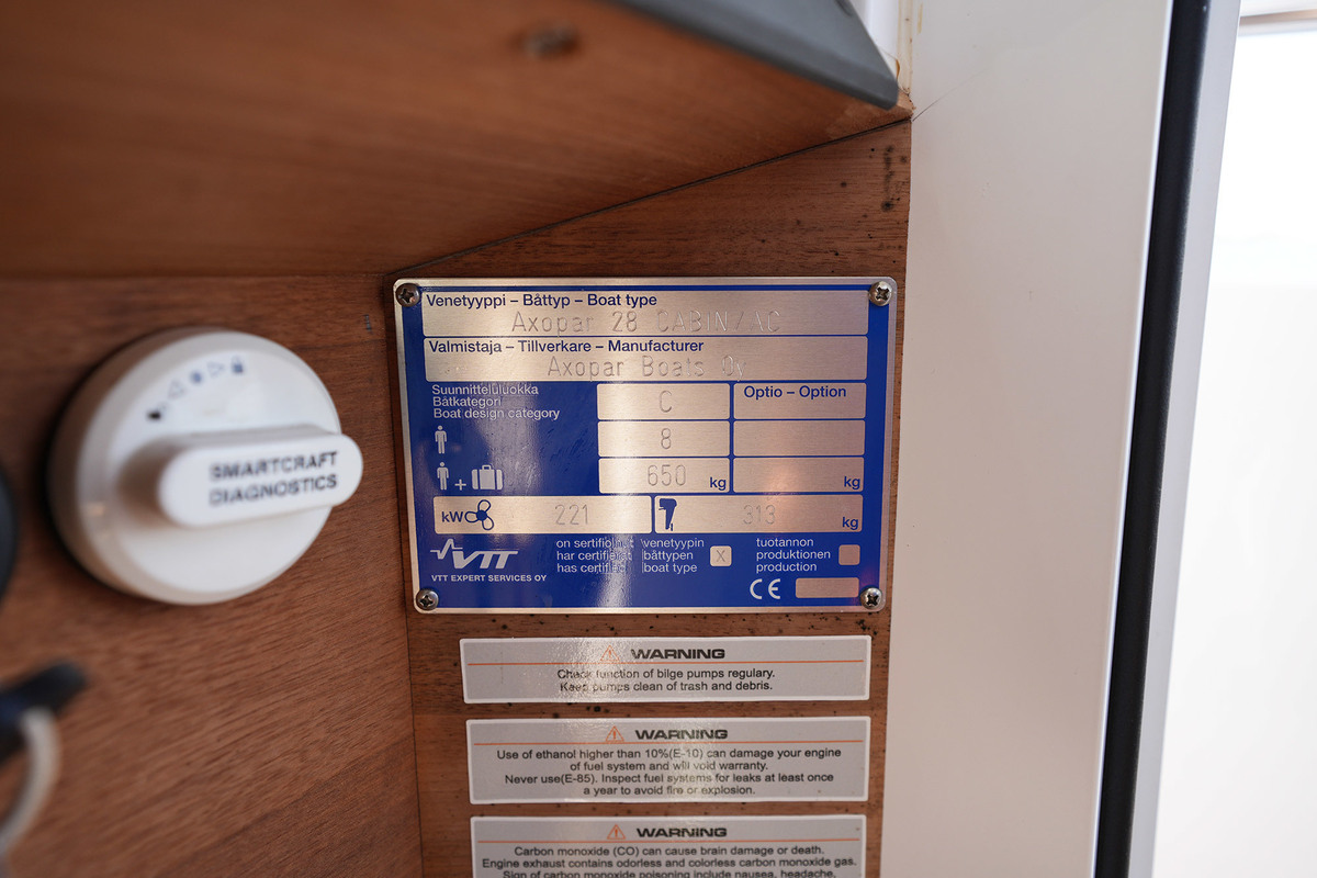 Axopar 28 Cabin