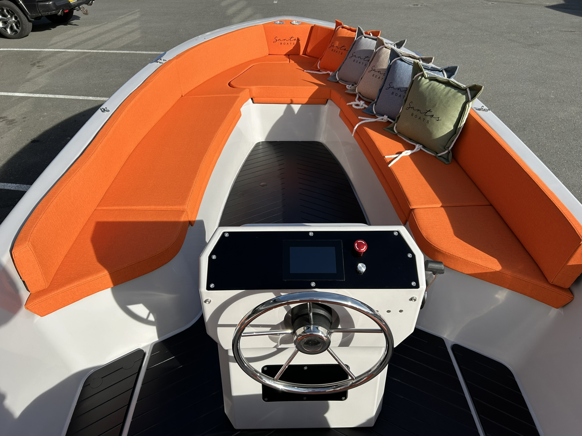 Santos Boats Santos One met 5kW Rim Drive Mist op voorraad