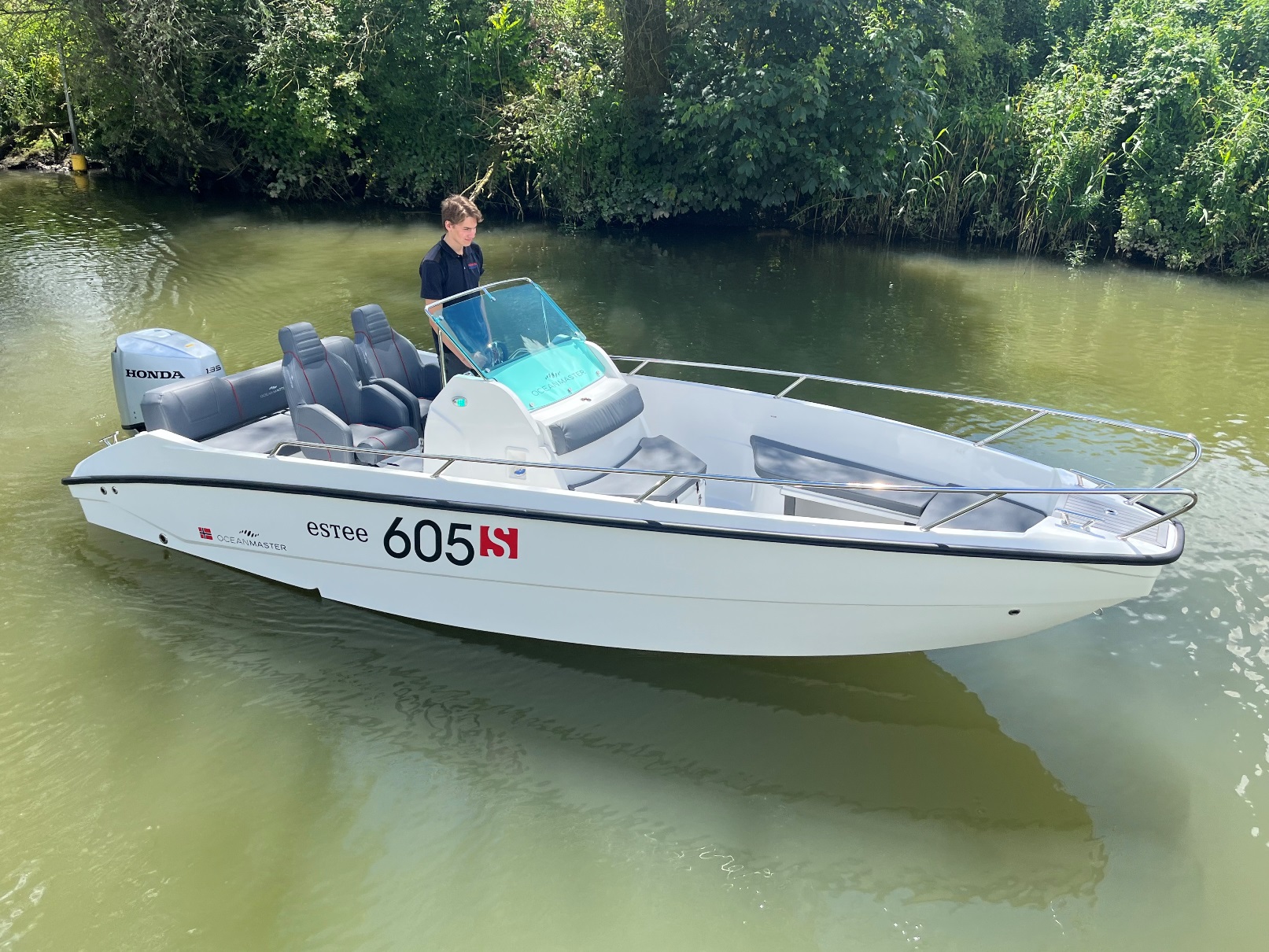 Oceanmaster 605S met Honda 135 pk