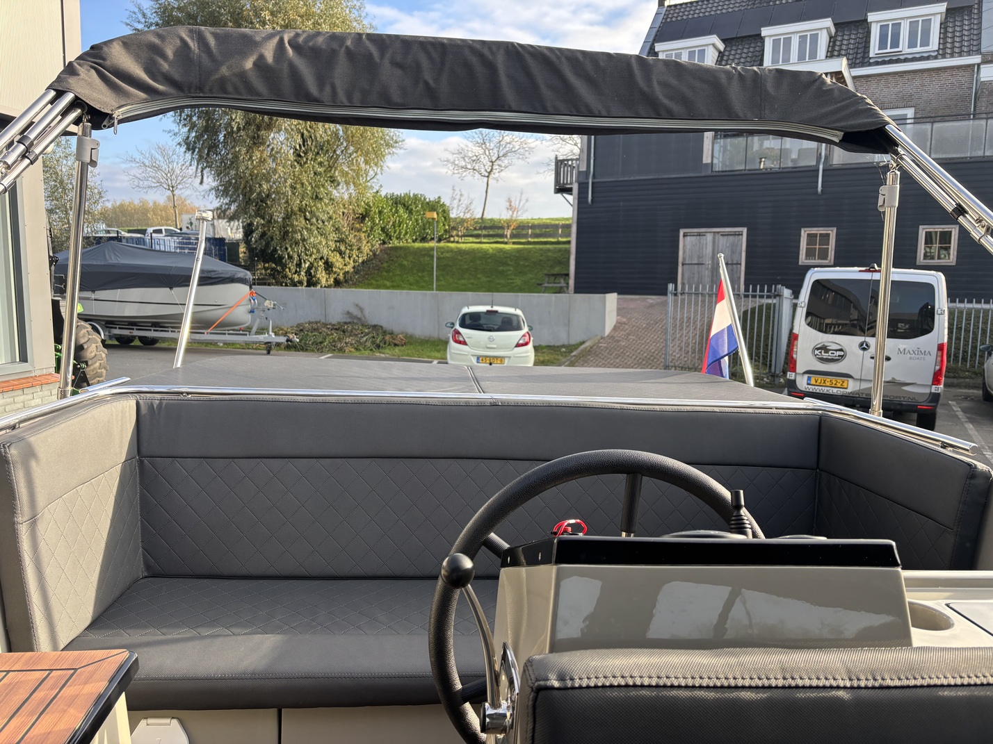 Maxima Boats 620 retro uit 2023 met Honda 40pk!