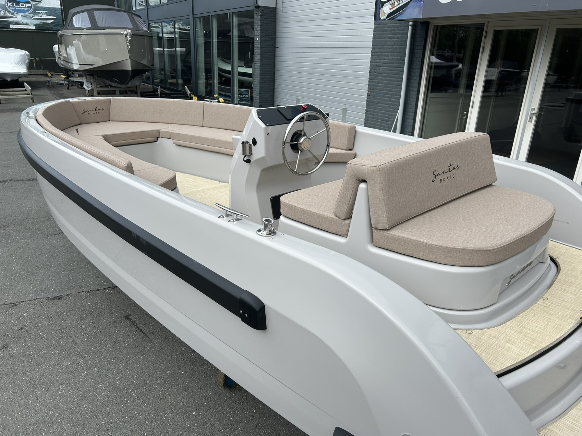 Santos Boats Santos One met 6KW E-propulsion op voorraad