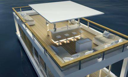 The Yacht House 40 By Nordic Season Houseboats