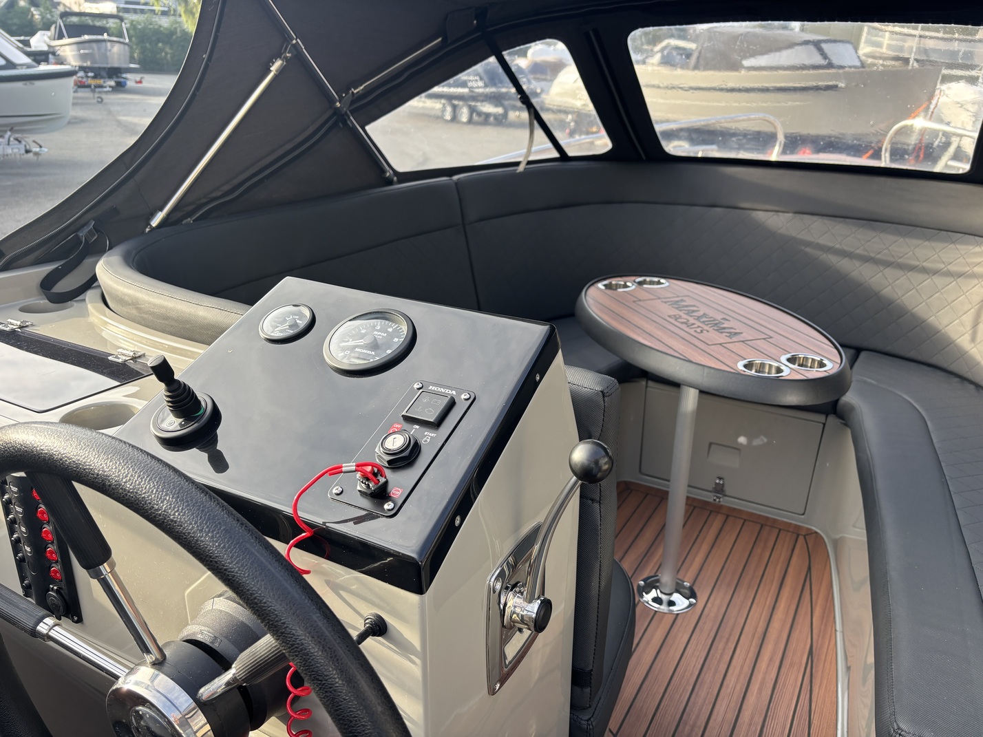 Maxima Boats 620 retro uit 2023 met Honda 40pk!