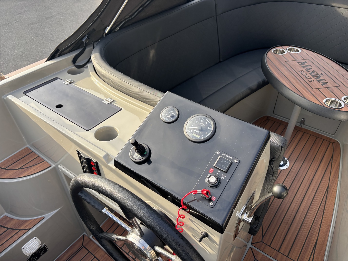 Maxima Boats 620 retro uit 2023 met Honda 40pk!