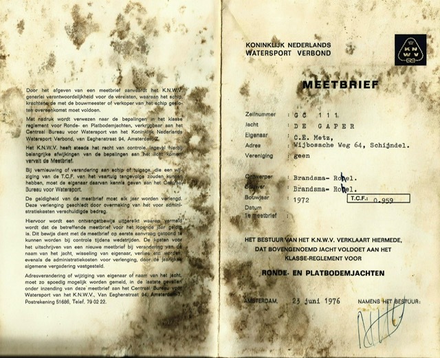 Brandsma Zeeschouw Platbodem