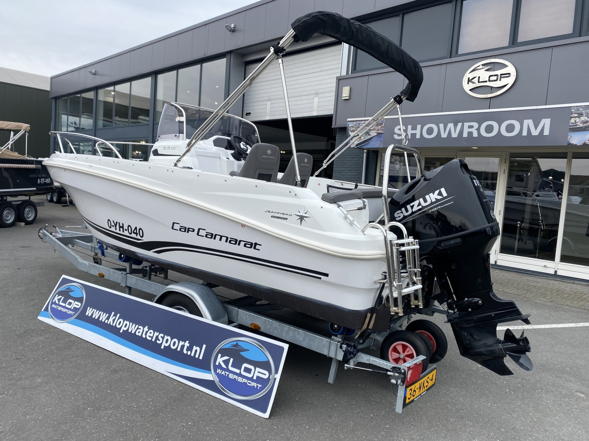 Jeanneau Cap camarat 5.5 cc met suzuki 115 pk uit 2024- Op voorraad!