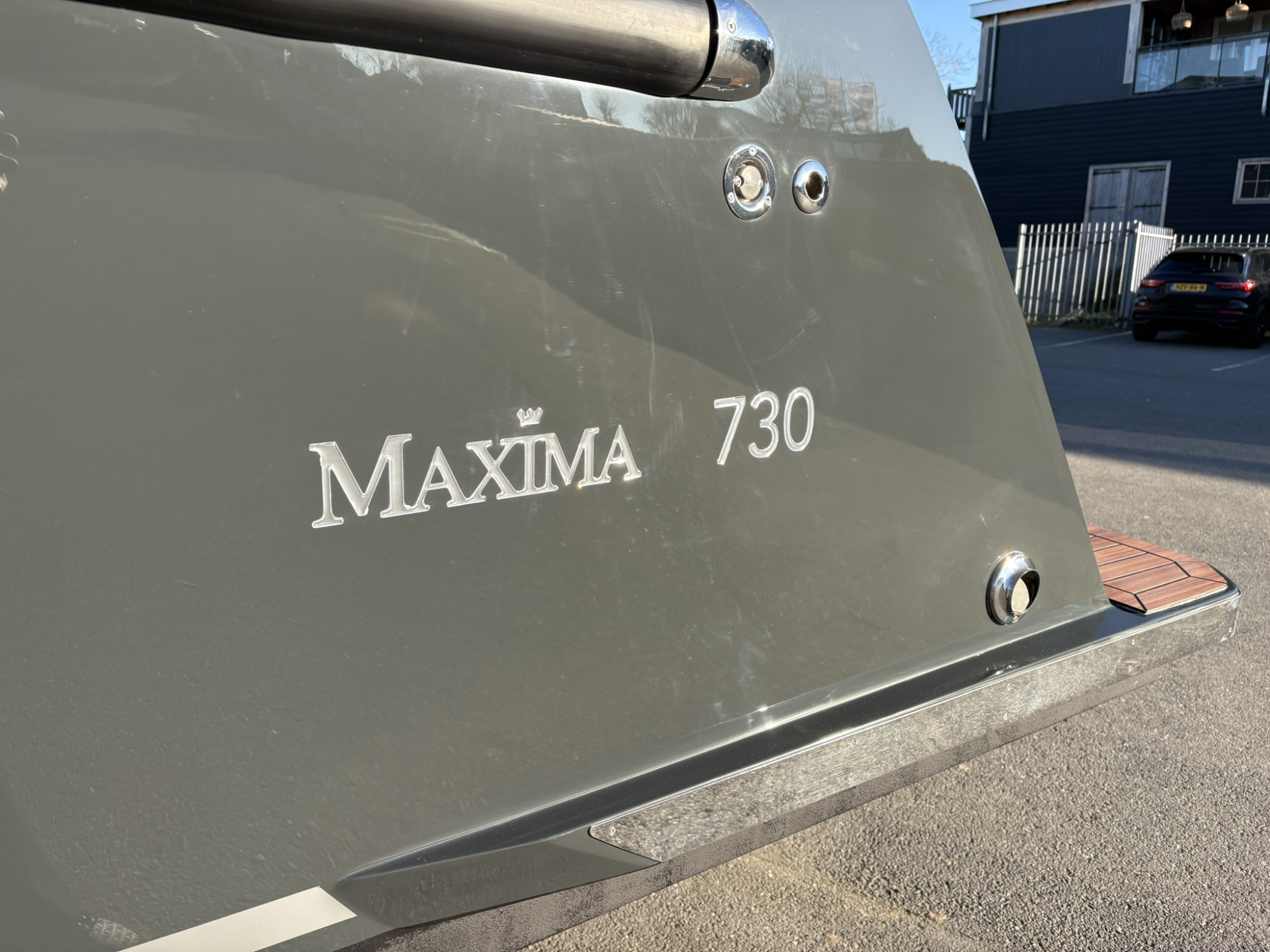 Maxima Boats 730I met Vetus 42 pk dieselmotor van bouwjaar 2021 op voorraad!