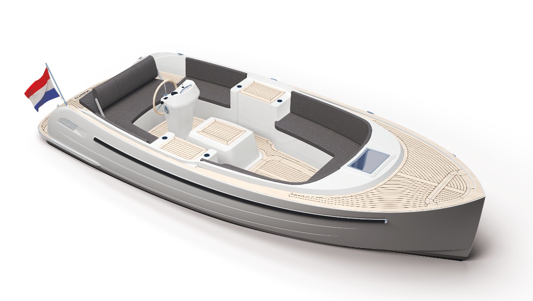 Antaris Seventy5 met Vetus 52 pk in wit komt binnen!