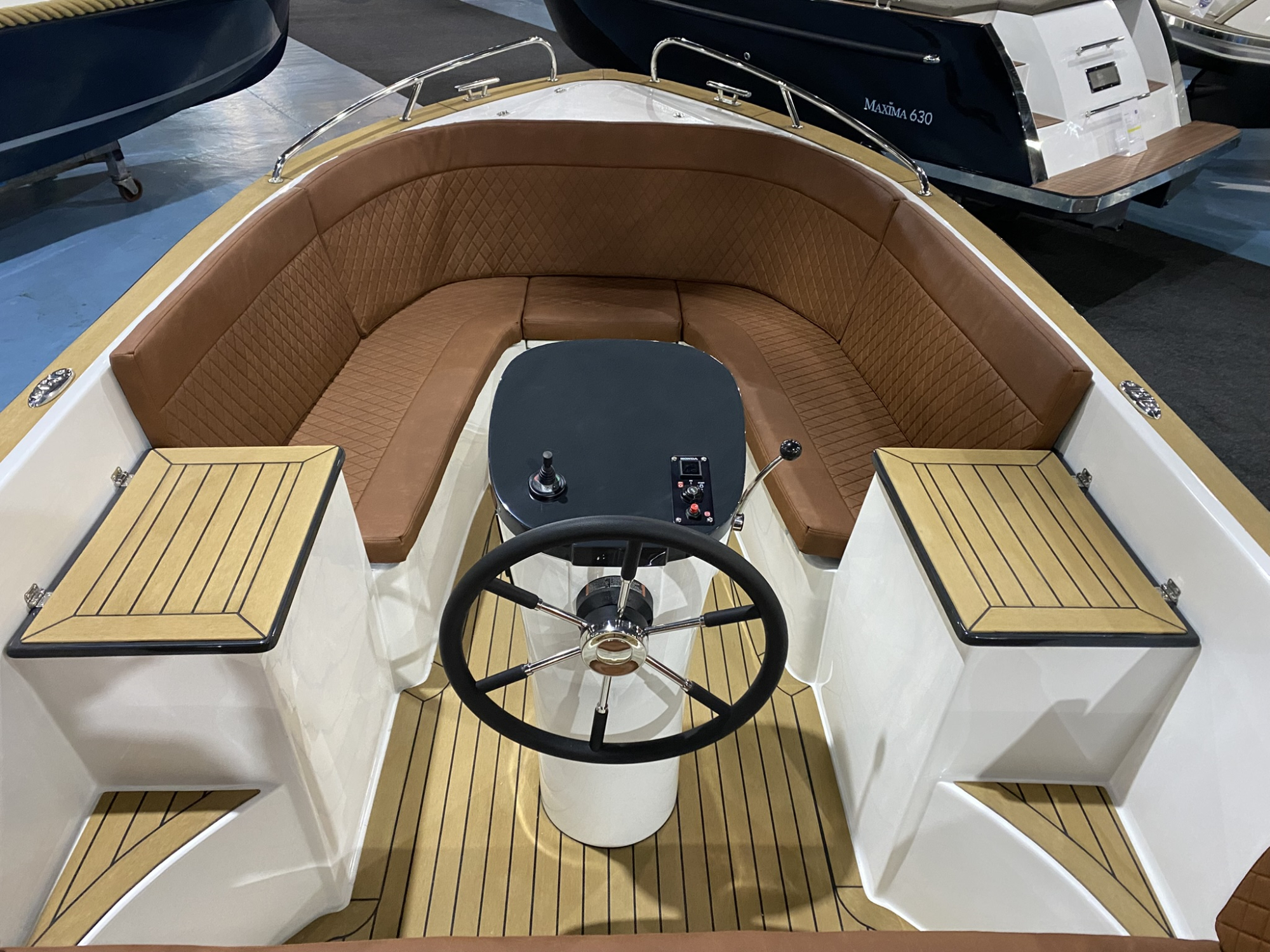 Maxima Boats 620 retro zwartgrijs/wit - Op voorraad!