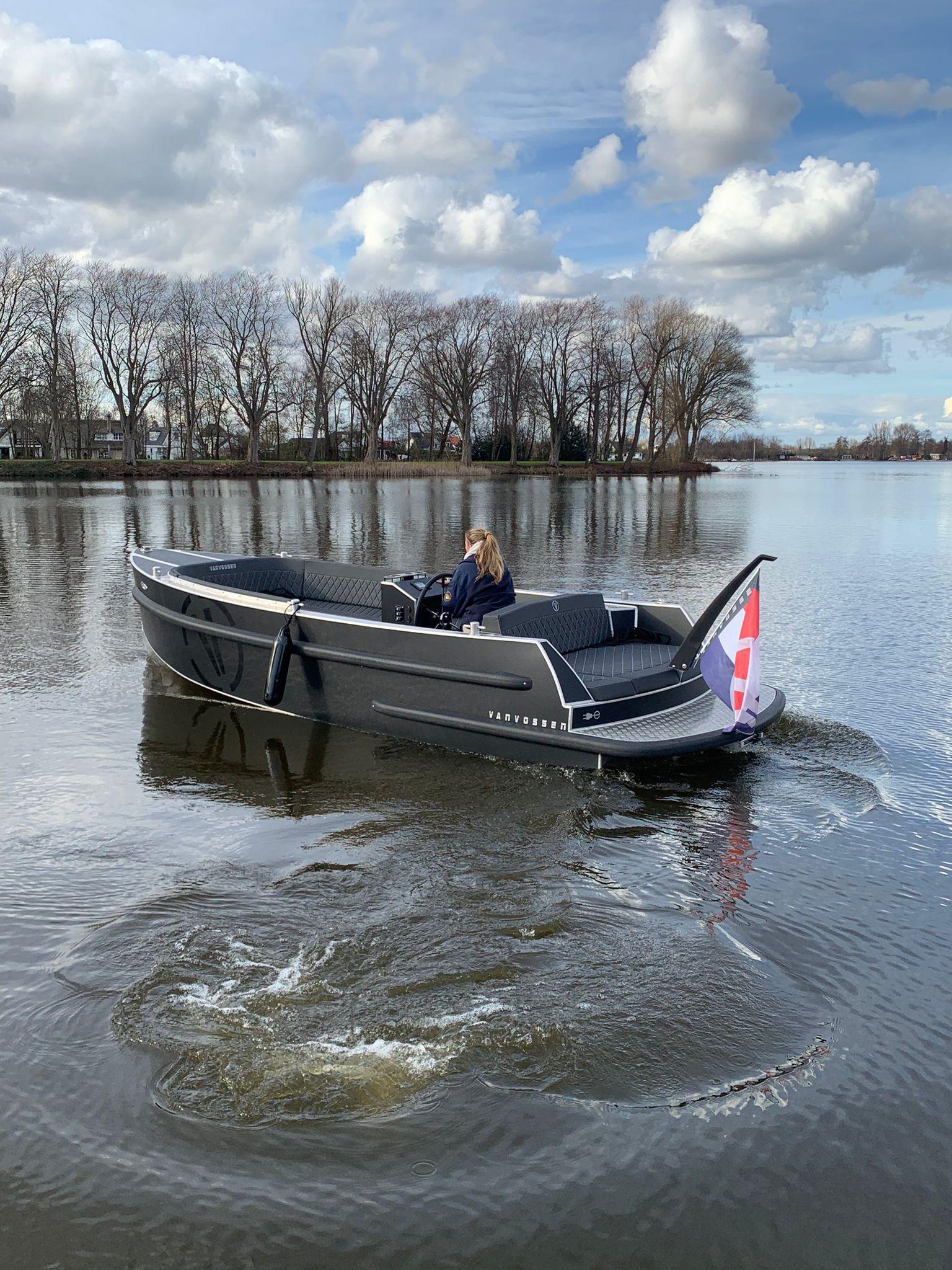 Van Vossen E tender 595 aluminium elektrisch Loosdrecht