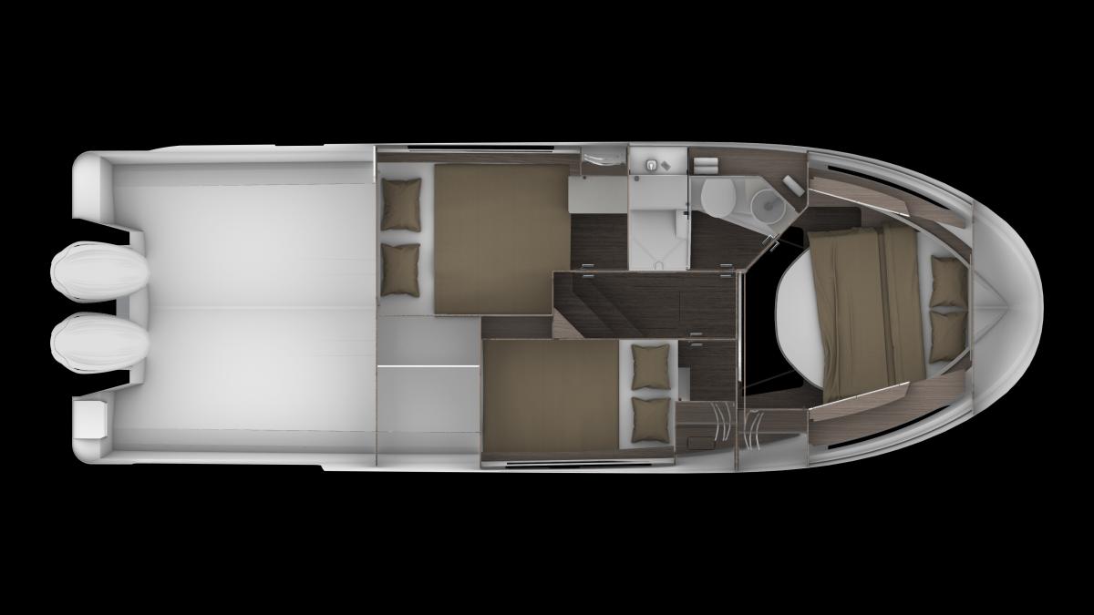 Jeanneau 1095 coupé serie 2