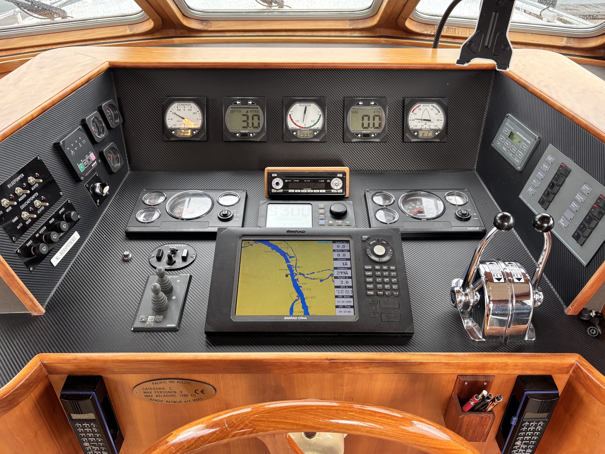 Pacific Allure 155 Stuurhuis