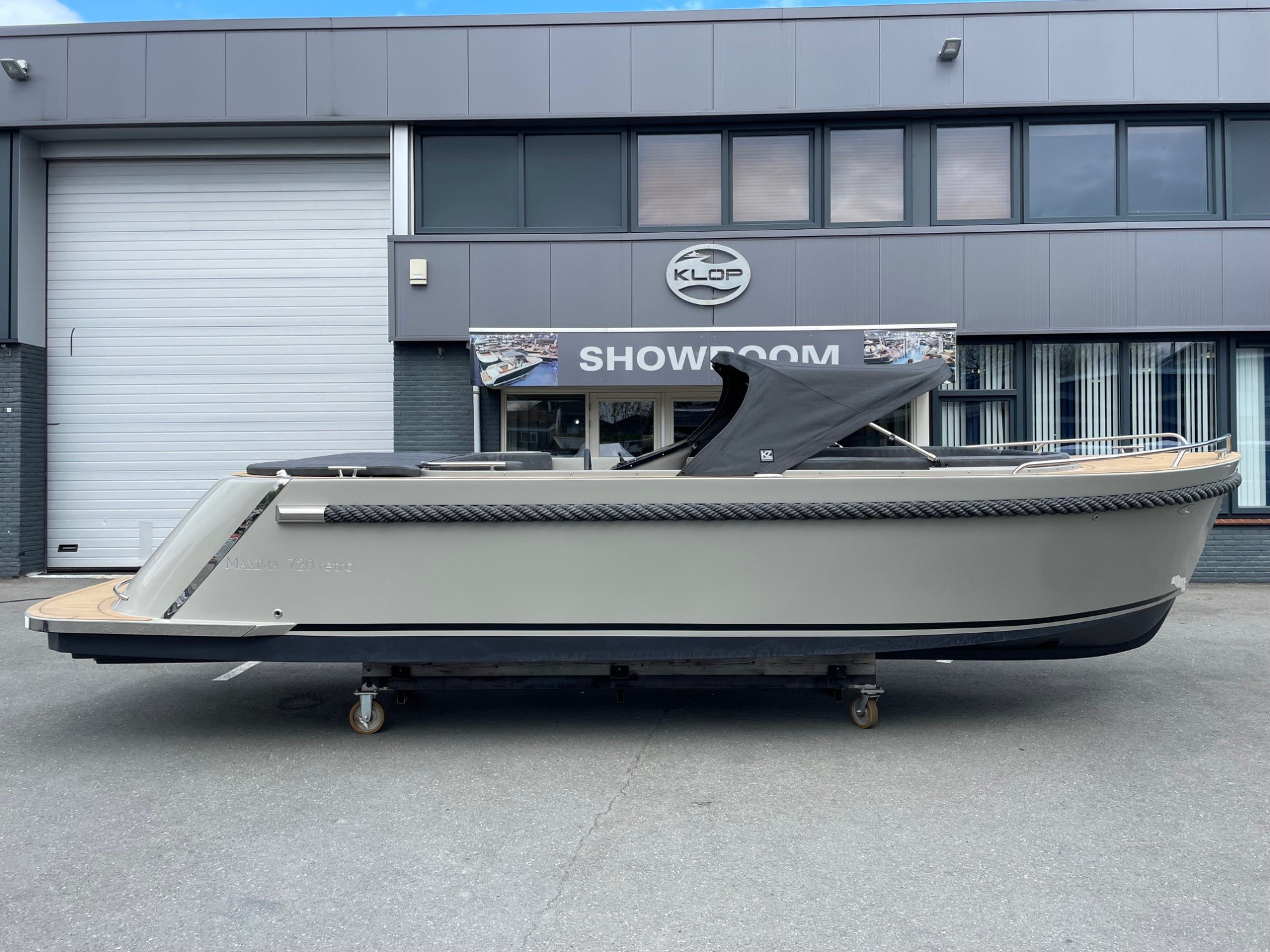 Maxima Boats 720 retro Ral 7030 - Op voorraad
