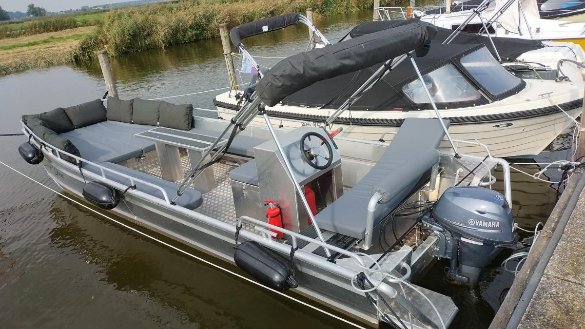 aluminium platbodem 6.0