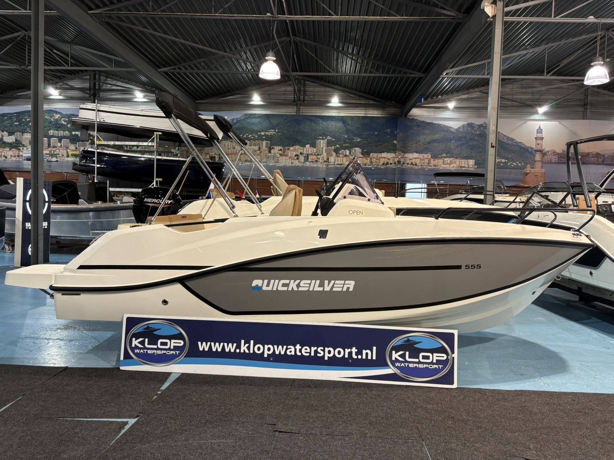 Quicksilver 555 Activ Open met Mercury 115 pk - Komt binnen! hoofdfoto: 1