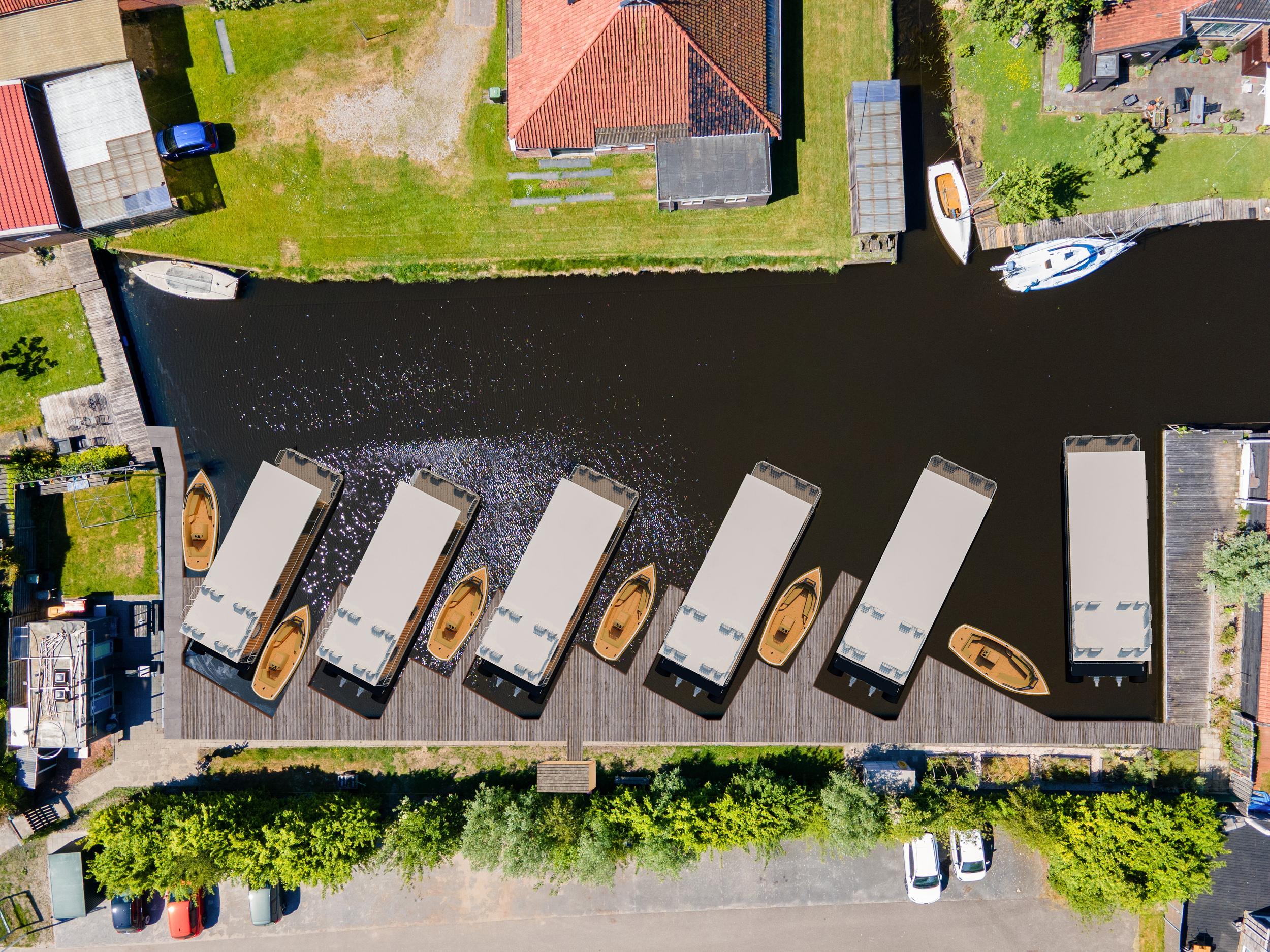 Ligplaats Te Koop Terherne In Friesland Evt. Met Houseboat