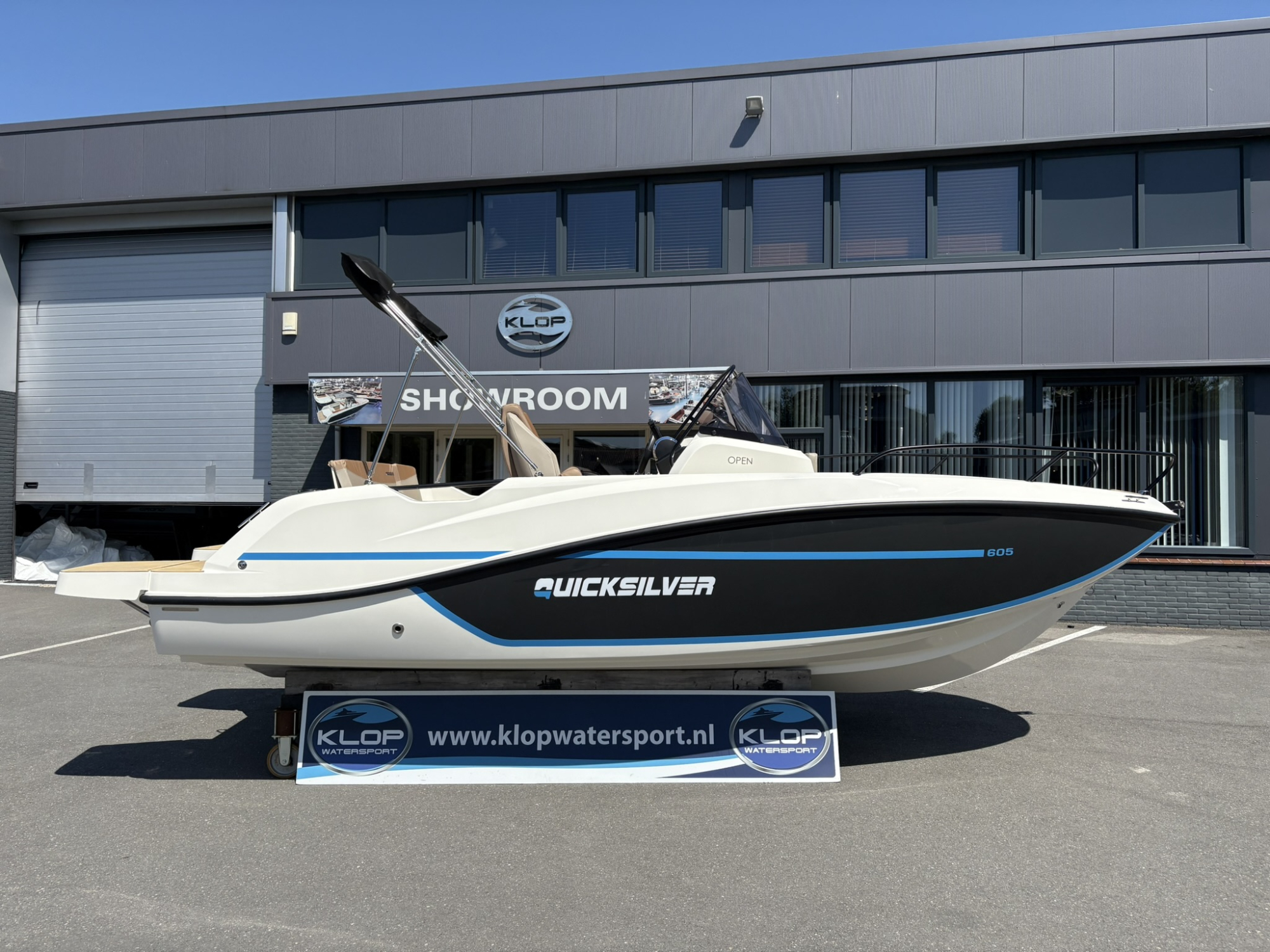 Quicksilver 605 Activ Open met Mercury 115 pk op voorraad!
