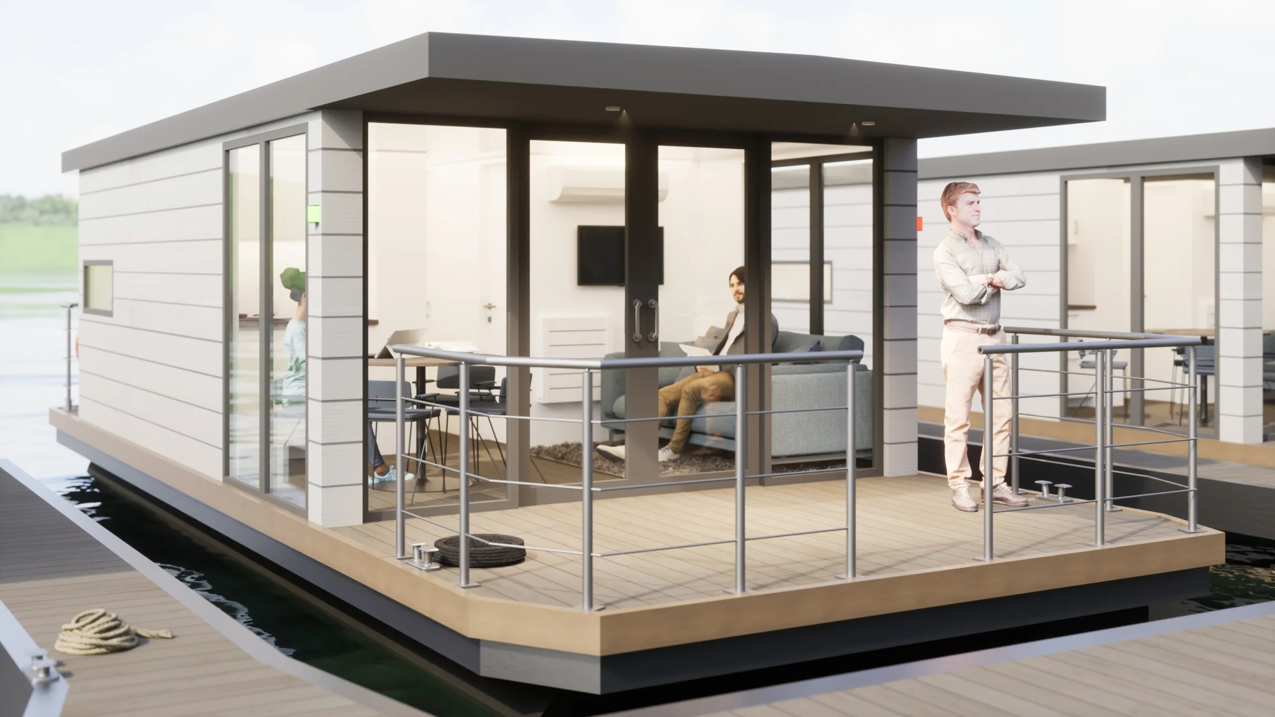 La Mare Houseboat Canalboat 4 (STB4.0) Direct Leverbaar